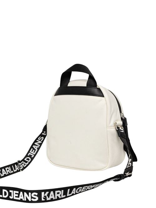 Borsetta bianca in poliammide Karl Lagerfeld jeans | A2W30089100